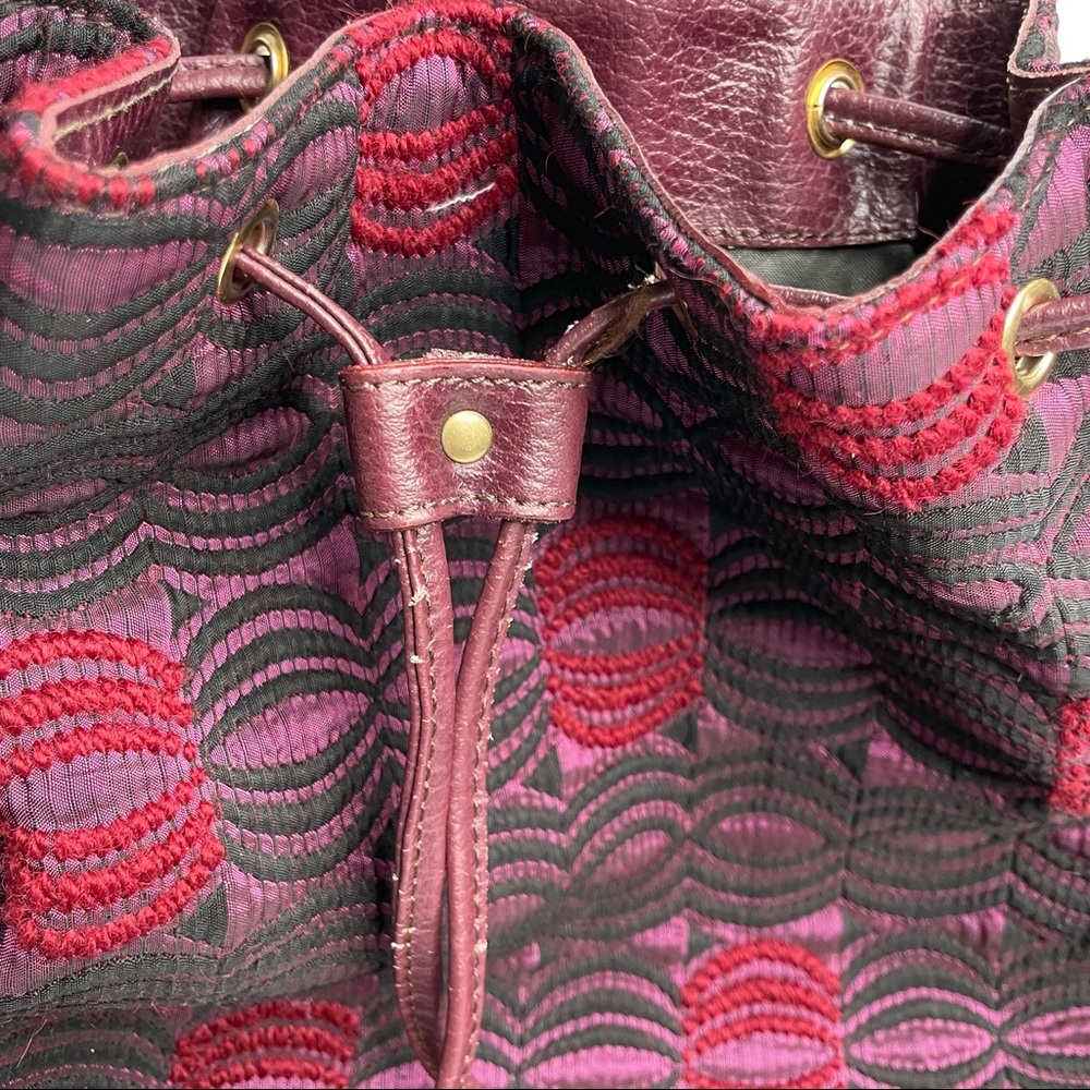 Iceberg Made in Italy Purple HoBo Bag - Picture 7 of 10